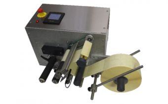 Semi-automatic labelling machines