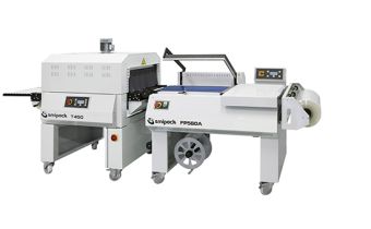 L-Sealers semi- automatic Smipack with shrink tunnel